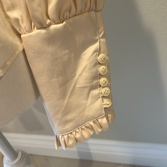 Vintage ruffled blouse size 3 NWT western flavor new never worn - Picture 4 of 6